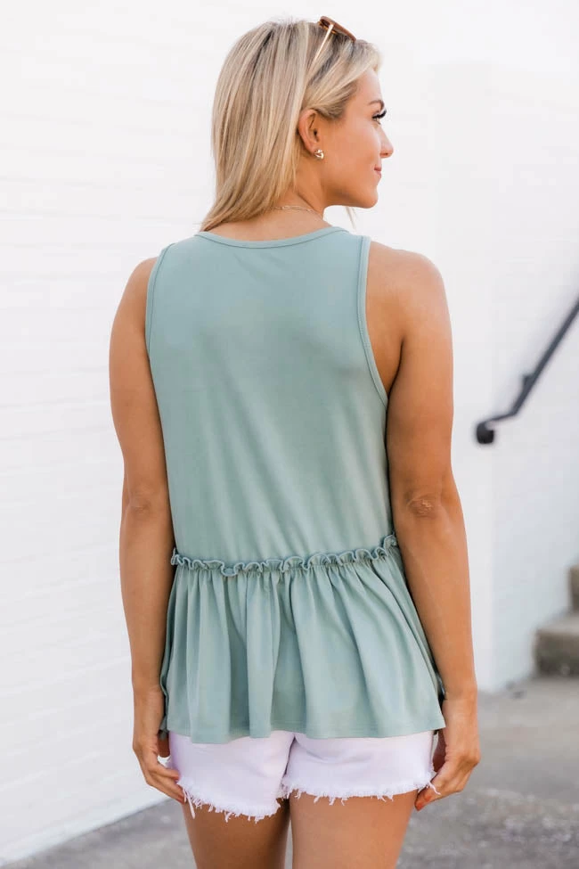 Flash Sale 🌟 Pink Lily Fearless Soul Sage Tank FINAL SALE ❤️ - Image 9