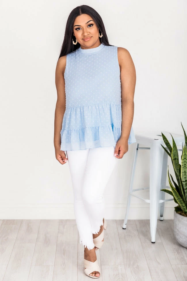 Cheapest 🥰 Pink Lily Nothing But Chic Blue Tank FINAL SALE 💯 - Image 12