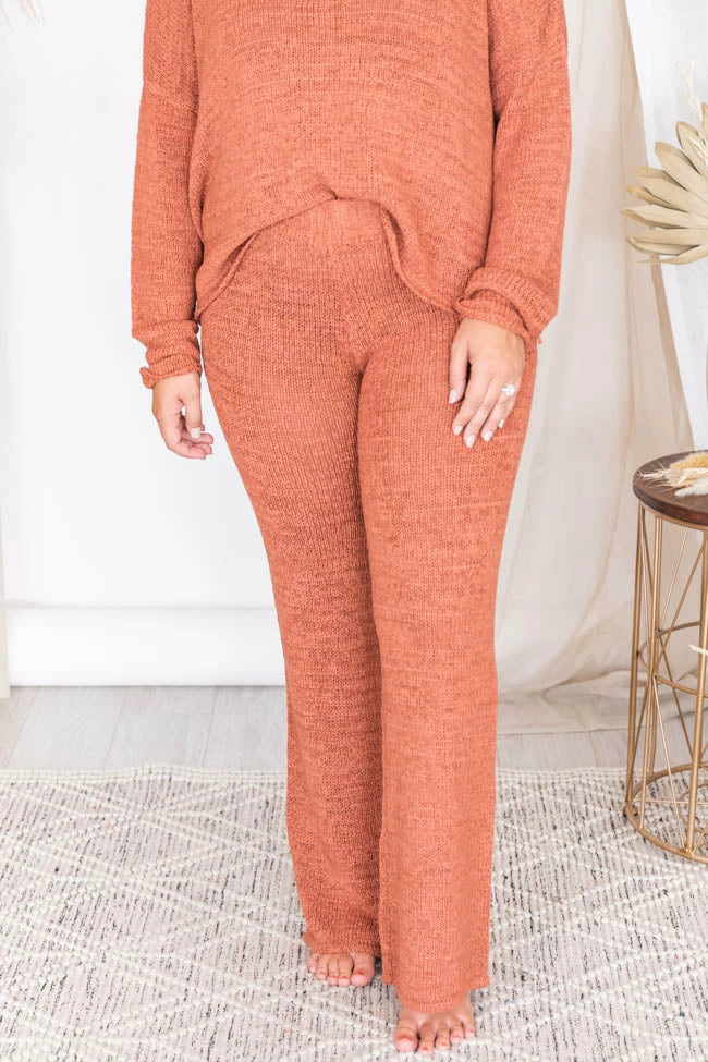 Best Sale ๐ Pink Lily Wonder Often Terracotta Sweater FINAL SALE ๐ - Image 11