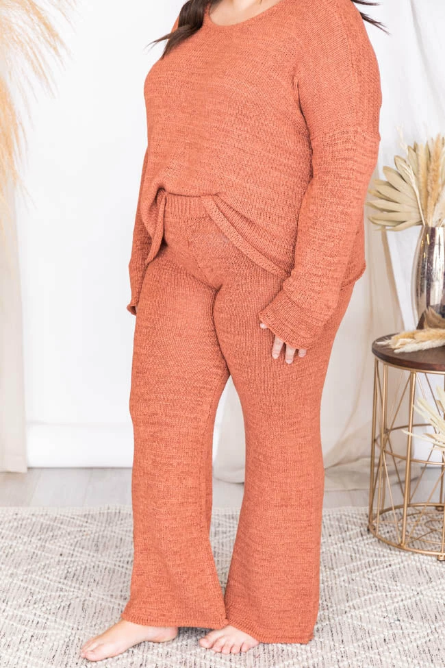 Best Sale ๐ Pink Lily Wonder Often Terracotta Sweater FINAL SALE ๐ - Image 19