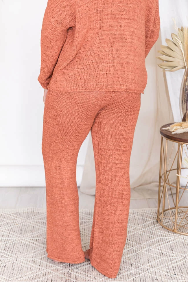Best Sale ๐ Pink Lily Wonder Often Terracotta Sweater FINAL SALE ๐ - Image 12