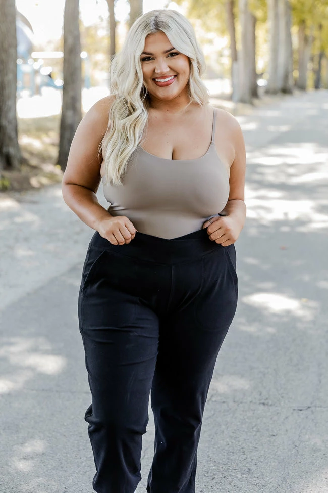 Best deal ✔️ Pink Lily Let's Seize The Day Taupe Bra Top 🎉 - Image 12