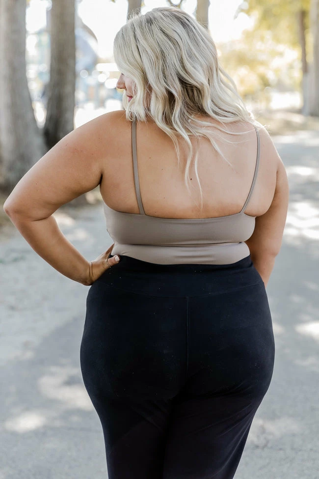 Best deal ✔️ Pink Lily Let's Seize The Day Taupe Bra Top 🎉 - Image 15