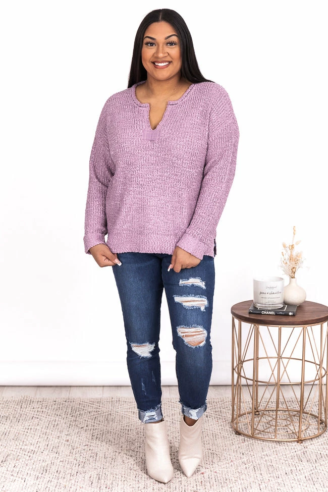 Coupon ๐ Pink Lily This Time Around Purple Sweater FINAL SALE ๐ฅฐ - Image 11