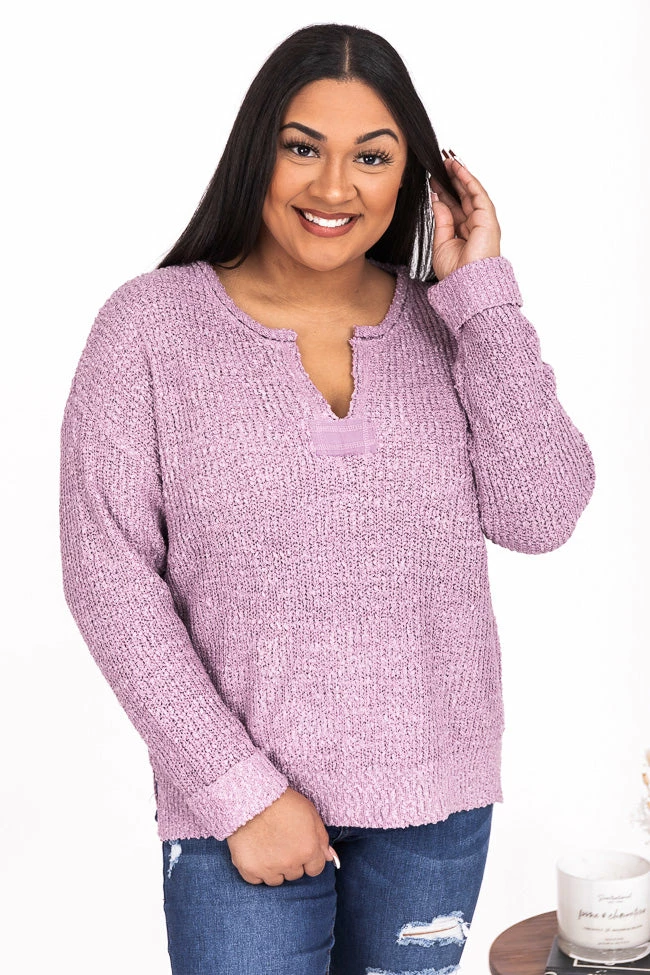 Coupon ๐ Pink Lily This Time Around Purple Sweater FINAL SALE ๐ฅฐ - Image 12