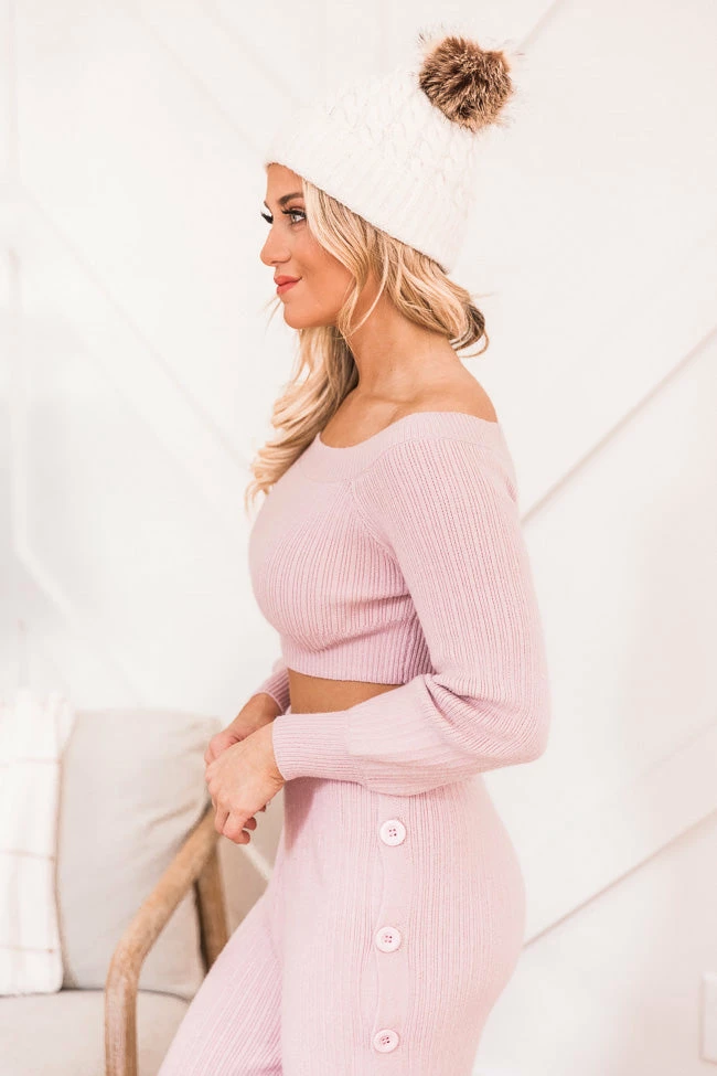 Brand new โจ Pink Lily Travel To You Pink Off The Shoulder Lounge Top FINAL SALE ๐ฅ - Image 7