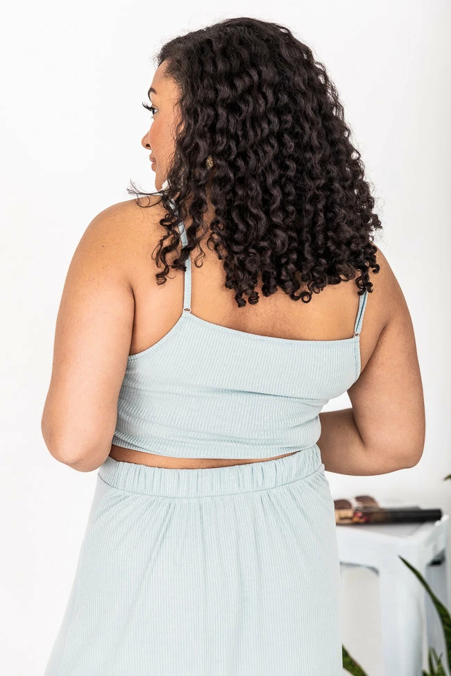 Discount 👏 Pink Lily All In For Love Sage Ribbed Button Tank FINAL SALE ✨ - Image 10