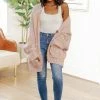 Hot Sale ⌛ Pink Lily All I Could Ask For Multicolored Oversized Cardigan FINAL SALE ⭐