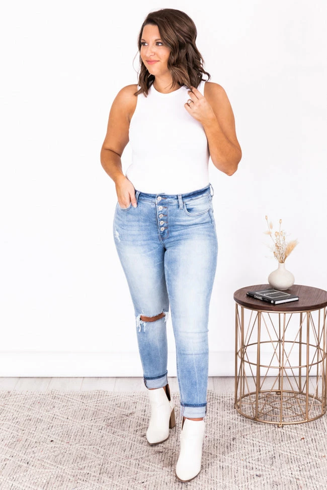 Cheap ๐คฉ Pink Lily Pure Memory White Bodysuit โญ - Image 8