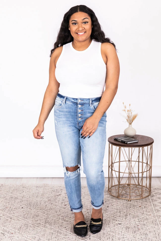 Cheap ๐คฉ Pink Lily Pure Memory White Bodysuit โญ - Image 11