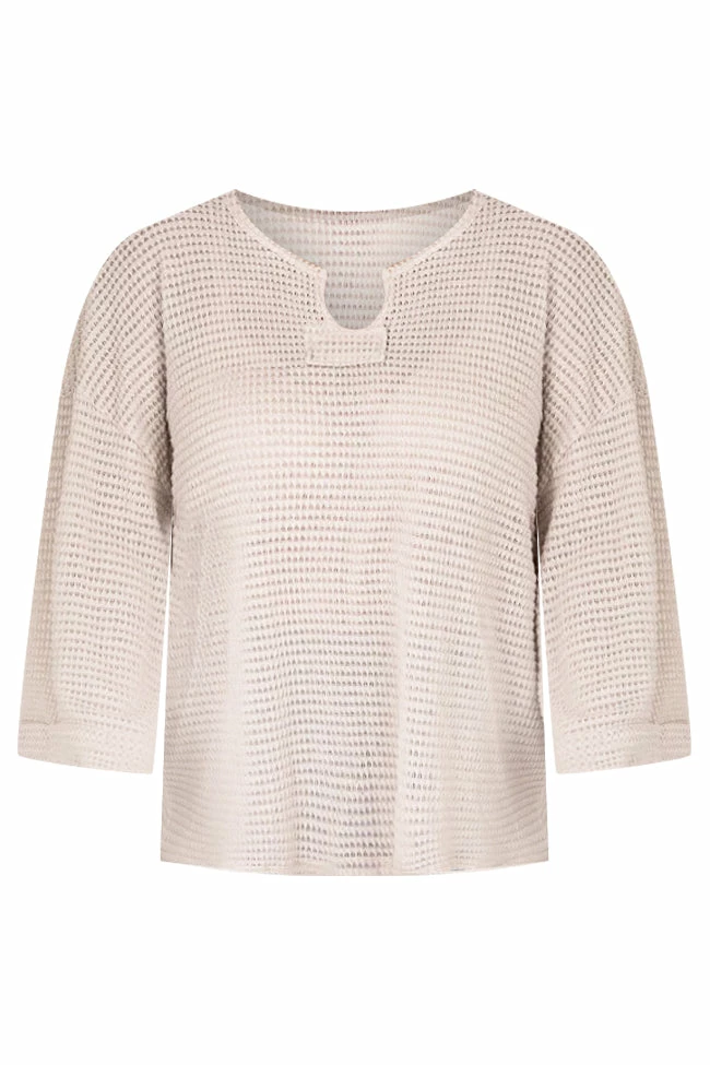Cheapest 👍 Pink Lily Sweet Enough Oatmeal Knitted Pullover 🎁 - Image 19