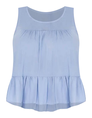 Coupon ๐ Pink Lily Breathless Dreaming Tiered Blue Tank FINAL SALE ๐ - Image 21
